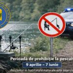Acțiuni de prevenire și combatere a braconajului. Controale și patrule intensificate în zonele cu potențial piscicol