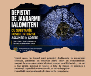 Infractiune substante interzise gasite in șosete (1)