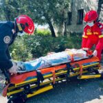 Exercițiu pentru gestionarea efectelor negative produse de cutremur, la fosta Unitate Militară din Râmnicu Sărat
