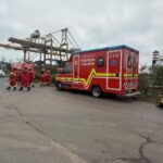 Dronă maritimă naufragiată, descoperită în Portul Constanța. A fost activat planul roșu de intervenție și au fost transmise mesaje RO-ALERT