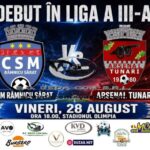 Start în Liga a III-A: CSM Râmnicu Sărat pornește la drum în noul sezon cu un duel de calibru în prima etapă