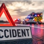 Impact între două autoturisme pe o stradă din Găești. Ambii șoferi au avut nevoie de îngrijiri medicale